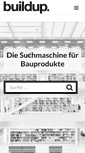 Mobile Screenshot of buildup.ch